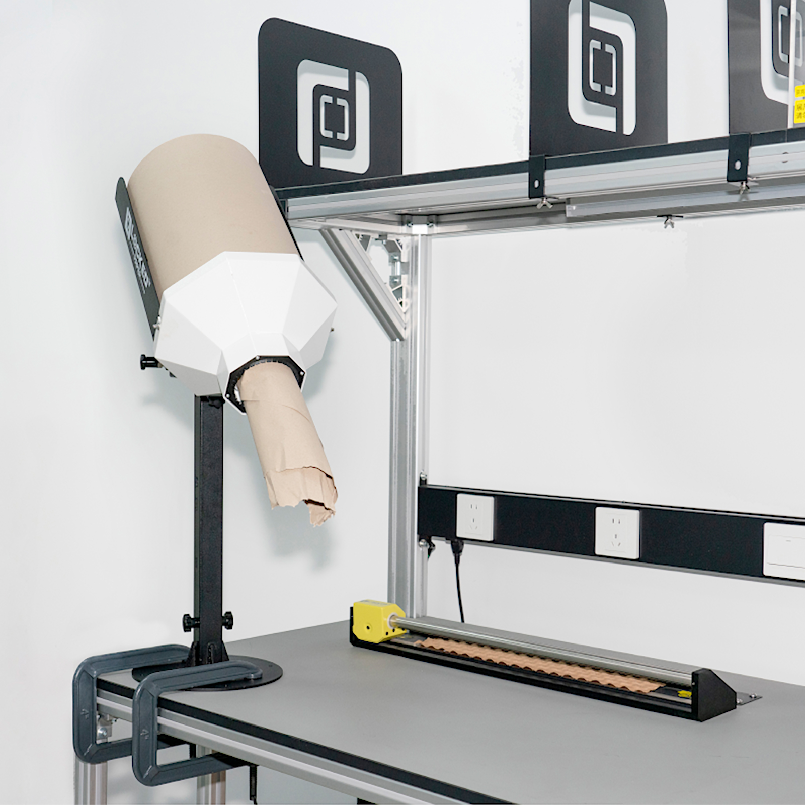 LP-VM2 Manual kraft paper dispenser for flling